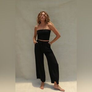 Stone Fox Swim BRUNA PANT - BLACK Size XS/S